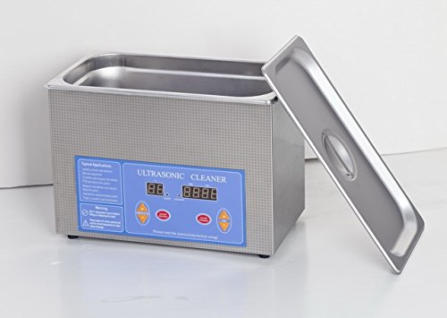SATKIT Mlink Cubeta Ultrasonidos 4 litros 1740QTD 40KHz 120W Acero Inoxidable Temporizador y Temperatura Regulable