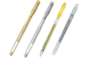 Uni-ball Signo Gold Ink Pens: Assortment of Writing Instruments for Smooth and Precise Lines