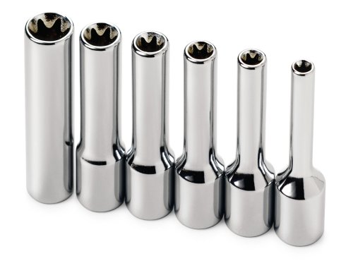 SK Tools Model SKT-44950 6 Piece 1/4" Drive Deep Female TORX« Socket Set