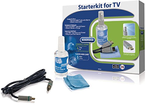 Bandridge BVK1201 Connect Clean Accessory Starter Kit for LCD