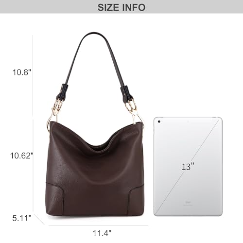 Image of Montana West Hobo Bags for Women Top Handle Satchel Shoulder Purse Bucket Handbag