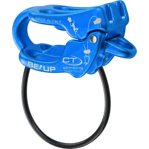 Climbing Technology Unisex-Adult Be-up Belay Device, ELECTRICBLUE, Einheitsgröße EU