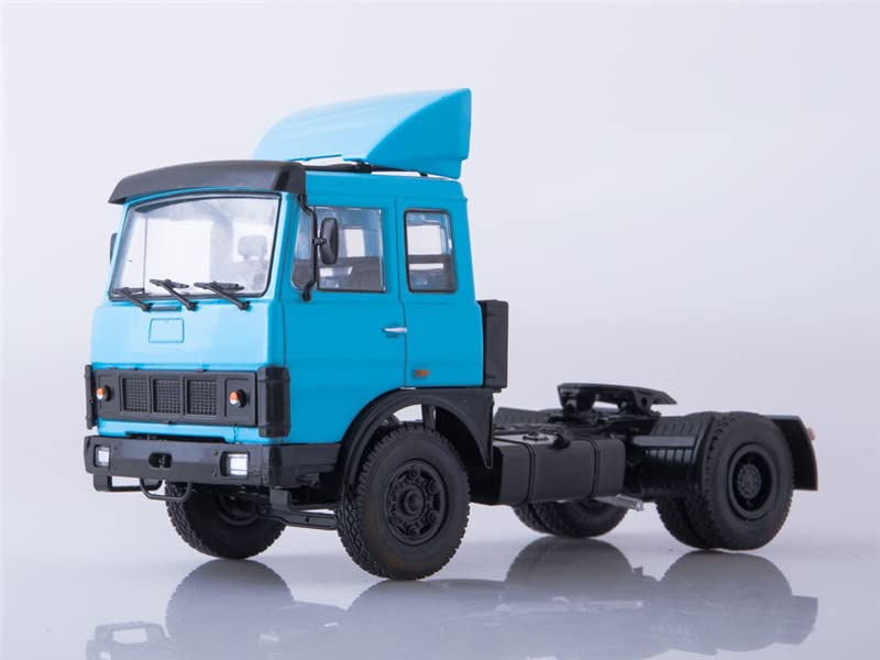 Camion de logistique russe MAZ-5432 1/43 tracteur 4x2 cabine spatiale miniature ABS YaMZ-238