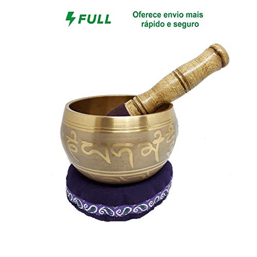 Sino Tibetano Especial - Tigela Tibetana 11Cm + Almofada de Apoio