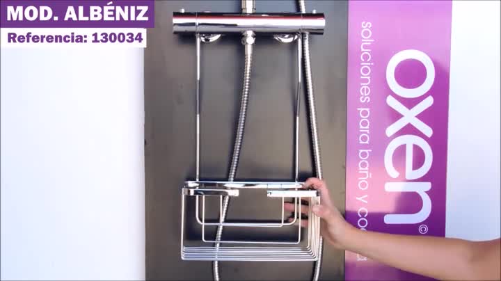 OXEN 130034 Albeniz 13 Portagel Cesta de Ducha y bañera sin ...
