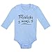 ClickInk Body bebé Felicidades mamá. Regalo bebé. Regalo mamá. Regalo divertido. Regalo original. Body bebé algodón. Regalo día de la madre. Regalo cumpleaños. Manga larga.. (Azul, 6 meses)