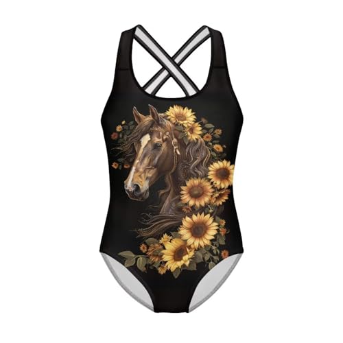 Image of Ystardream Cute Swimsuits for Girls Bathing Suits with Soft & Quick-Dry Fabric Swimwear