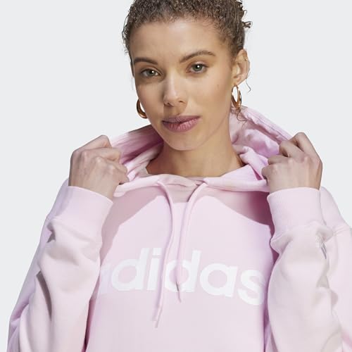 Image of adidas Women Cotton Hooded Neck Sweatshirt