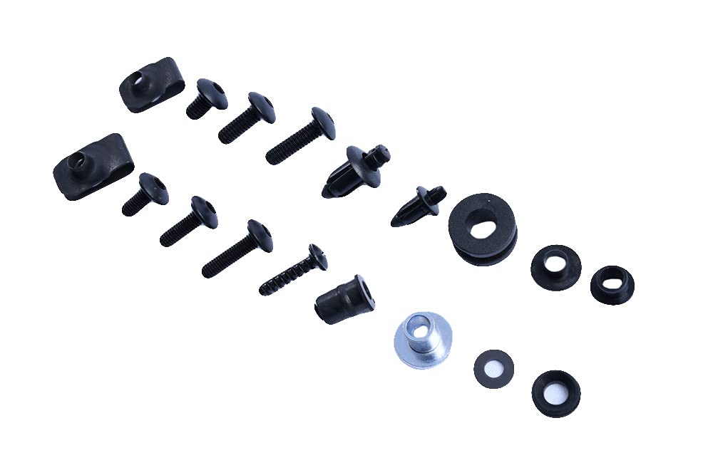 avdb-moto Kit Viti Viteria Carena M5, M6 compatibile con YAMAHA YZF R6 YZF-R6 2008-2016 (Nero)