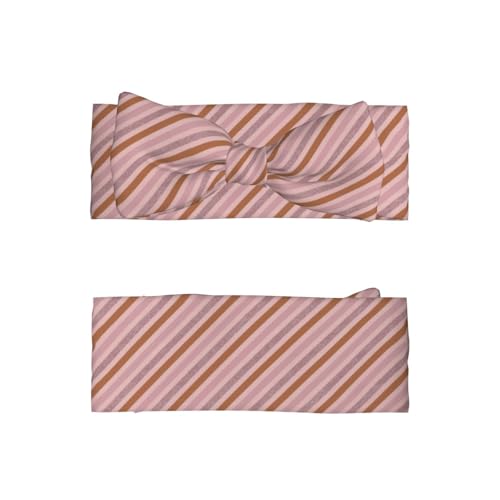 Pink Diagonal Stripe Print Baby Girl Bows Headbands Baby Girls Newborn Headbands Infant Toddlers 0-6 Months2