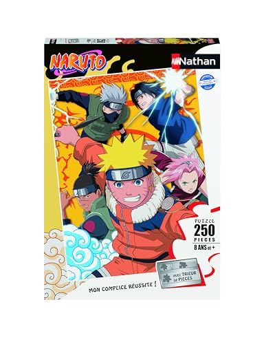 Puzzle 250 pièces : Naruto à 'académie des ninjas Ravensburger Nathan - vue 6
