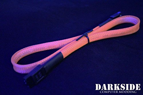 Darkside cable de datos 45 cm SATA 3.0 180° a 180° amarillo miniatura 3