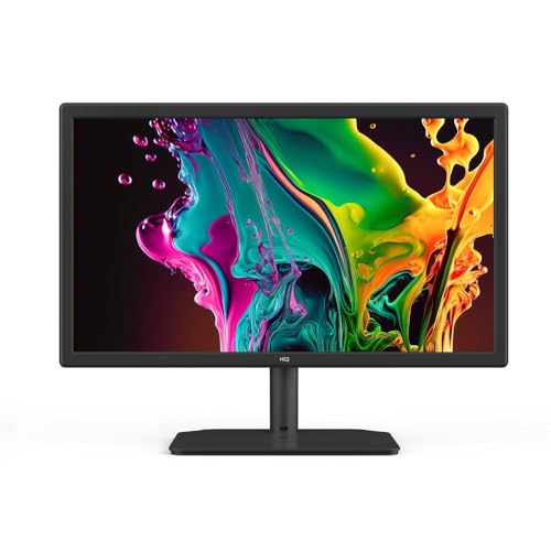 Monitor HQ 19,5', LED, Resolução 1600x900, 75Hz, c/Ajuste de Inclinação, c/ 1x HDMI 1.4, 1x VGA - M20HQ - Preto