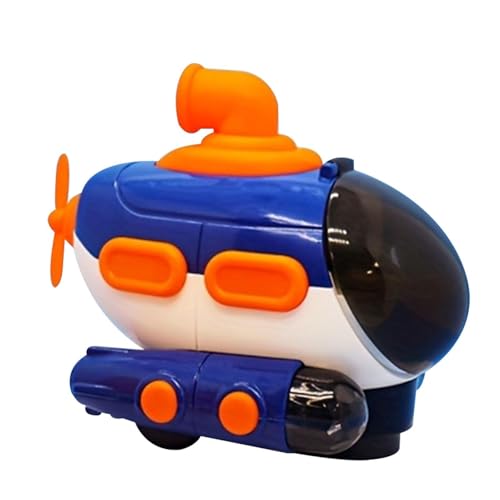 Juguete de Coche Submarino, Juguete Modelo de avión | Juguetes submarinos para niños con música,Juguete Modelo de Barco de simulación eléctrica con diseño de Astronauta de más de 3 años