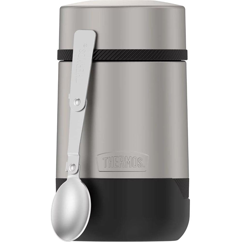 THERMOS ALTA SERIES BY Tarro de acero inoxidable (18 onzas), color negro