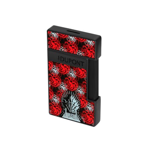 ST Dupont Slimmy Jet - Mechero de Got Targaryen, sin relleno
