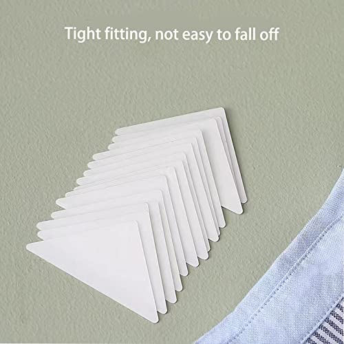 120 Pieces No Curl Collar Stays Polo Shirt Collar Stays Pvc Collar Anti-Warping Edge Shaper Plastic Collar Support Rack Sticker For Men And Women's Dress #TOP4