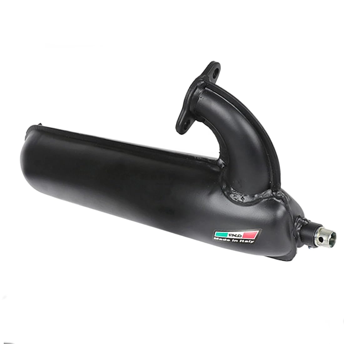 MARMITTA SCARICO FA.CO SILURO COMPATIBILE PER VESPA 50 FL V5N1T TIPO "BANANA" NERO