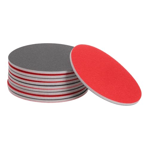 Éponges de ponçage grain 400 pour ponceuse orbitale de 15,2 cm finition sans traces