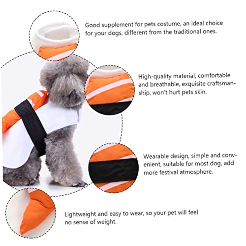 Disfraz Halloween para Perros VICASKY Talla L Naranja miniatura 3