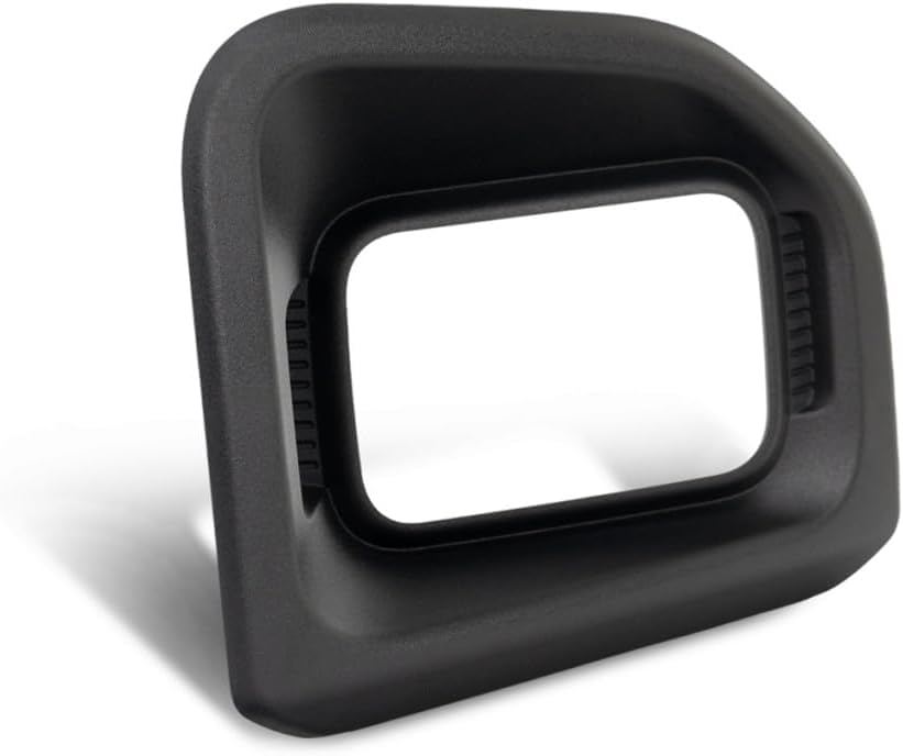 Image of DAT AUTO PARTS Front Right Fog Light Cover Fits 2020-2022 Ford F-450 | Passenger Side, F-550 Super Duty, Hole Bezel Trim Molding Insert, Black Textured Plastic, Replaces FO1039219 LC3Z17C754AA
