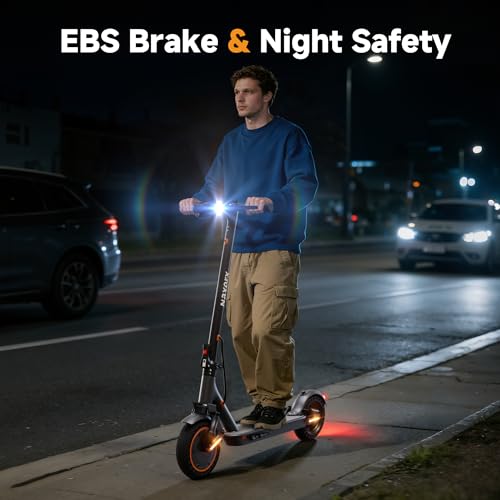 500W Electric Scooter for Adults, Motorized E-Scooter with