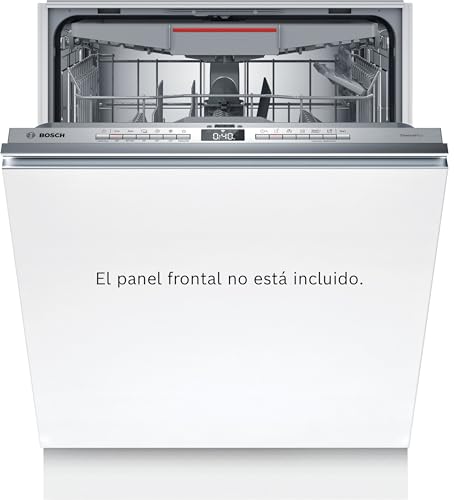 Bosch Lavavajillas Integrable, Serie 4, 60 cm, Puerta Deslizante, Home Connect, Blanco, SMH4ECX21E