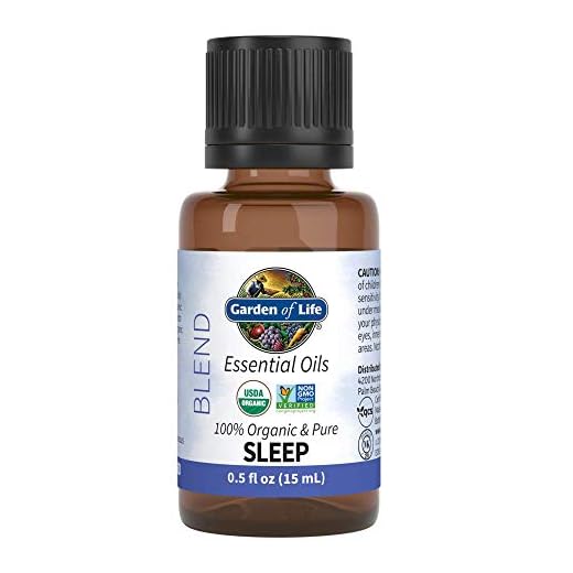 Garden of Life Organic Essential Oil Sleep Blend USDA Organic, 0.5 Fl Oz