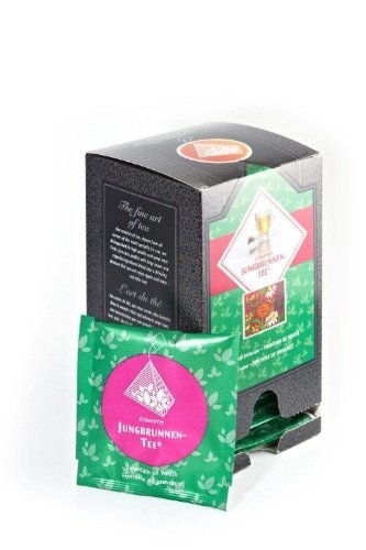 FLORAGOLD Pyramidenbeutel Kräutertee Jungbrunnentee, 1er Pack (1 x 38 g) Cover