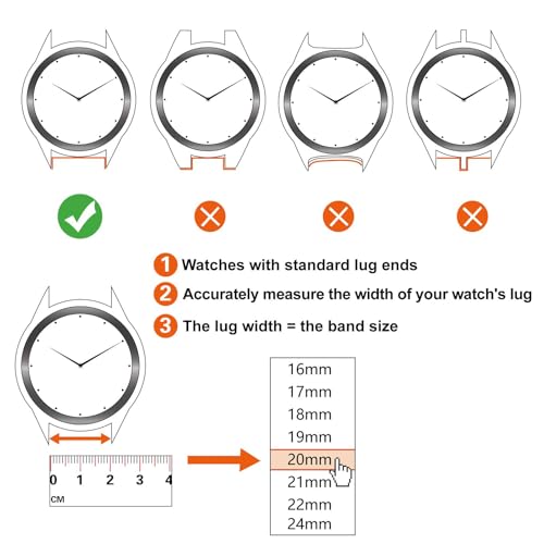 ANNEFIT Stretchy Nylon Watch Band for Men Women, Adjustable Elastic Watch Straps with Quick Release, Replacement Wristband 16mm 17mm 18mm 19mm 20mm 22mm 24mm - Image 6