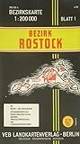 bezirkskarte steiermark  Bezirkskarte Bezirk Rostock (Blatt 1)
