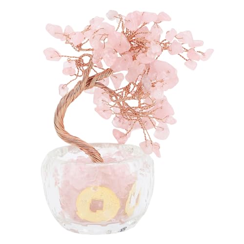Yosoo Decoración de árboles de Dinero Feng Shui, Símbolo de Prosperidad, Decoración Artística del Hogar, Adecuado para los Entusiastas de Feng Shui, Suerte y Bendiciones...