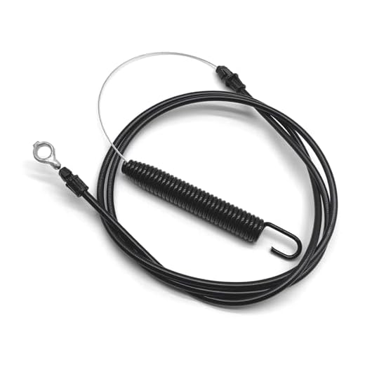 Funhoon 532435111 Clutch Cable for Craftsman YT3000 YTS3000 YT4000 DYS4500 DY4500 Poulan Ariens Husqvarna Lawn Mower Caftsman Deck Engagement Cable Deck Clutch Cable Replacement 435111 408714 197257