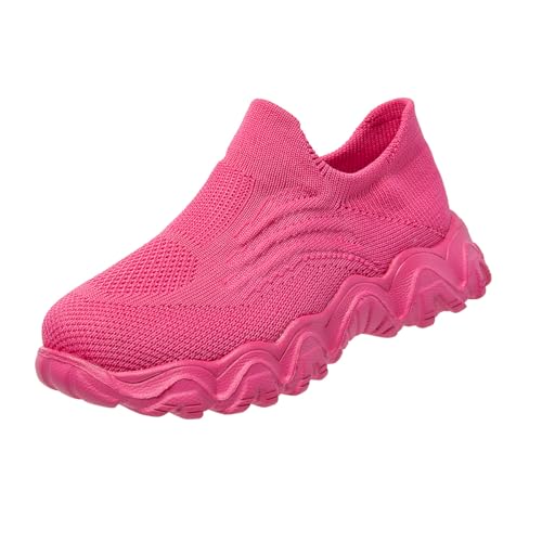 Boys and Girls Sock Shoes Casual Sports Running Walking Knitted Shoes Slip-On High Tops Lightweight Breathable Non Slip