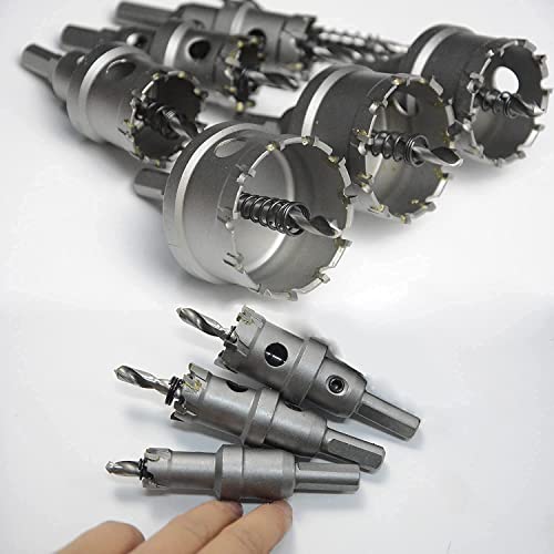 Ybaymy Set di 9 seghe a tazza da 16 - 53 mm, per