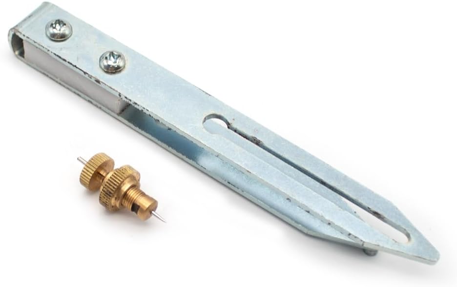 iDili Vinyl Flooring Scribe Tool, JN683 Recess Scriber for PVC LVP Plank Installation, Flooring Compass Contour Gauge for Cutting Around Walls, Moldings & Obstacles