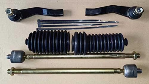 Left and Right Steering Boots Tie Rod Ends & Rack Ends Replacement for 2015 2016-2023 Polaris RZR 4 900 S 1000 60inches, General 1000 UTVs Steering Gear Rack & Pinion # 1823994 1824770 1824769
