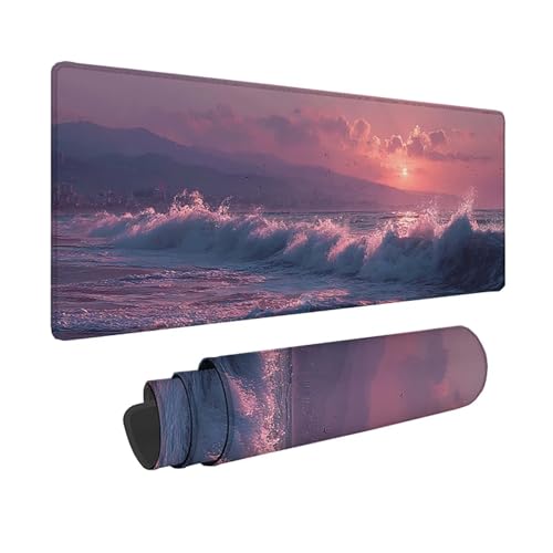 Tapis souris océan imperméable et antidérapant pour le confort du gamer