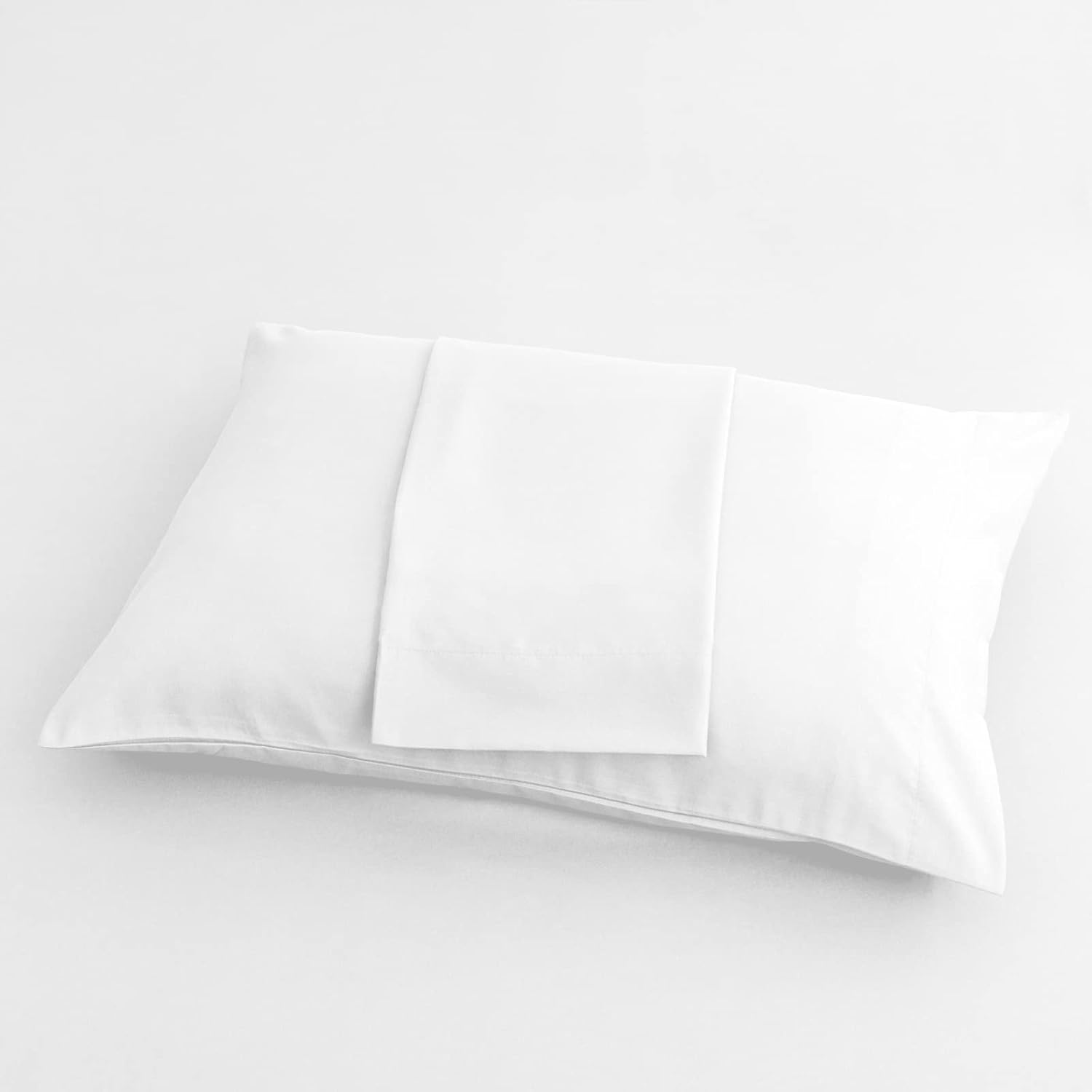 Lidoloka Queen Sheets Brushed Microfiber Bed Sheets Extra Soft Bed Set Fade Resistant Easy Care Bedding Sheets & Pillowcases 4Pcs Set - Queen White