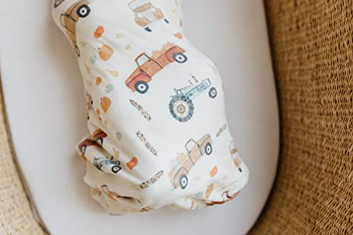 Image of Copper Pearl Swaddle Blankets for Newborns | Soft Stretchy Receiving Blankets for Boys and Girls | Large 46 x 46 Inch Baby Blankets | Lightweight and Breathable Swaddles | Hayride