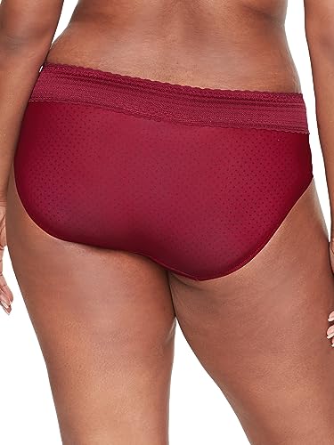 Image of Warner's Women's No Pinching No Problems Dig-free Comfort Waist With Lace Microfiber Hipster 5609j, Retired Colors