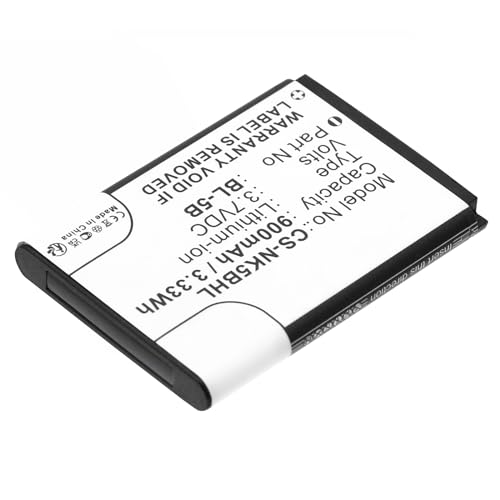 Batería de reemplazo ALLC para Maxcom MM131, 900mAh miniatura 2