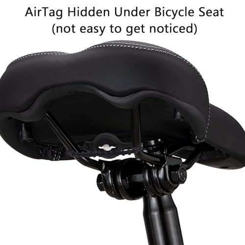 Gamrong 3er Pack Silikon Schutzhülle und Fahrradhalterung für Airtag - Diebstahlschutz und GPS-Ortung Finder für Fahrräder und Anhänger - Passgenaues Zubehör für Fahrradbefestigung