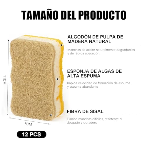 La Mejor Selección de Estropajo natural Top 5. 20 Imagen adicional