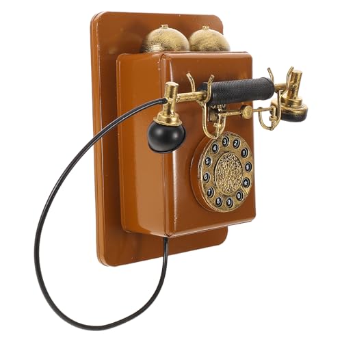 Téléphone mural vintage léger et facile à suspendre pour remplacer la brocante fragile