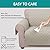 U-NICE HOME Reversible Sofa Cover Couch Cover for Dogs with Elastic Straps Water Resistant Furniture Protector for Pets Couch Cover for 3 Cushion Couch (Sofa, Beige/Beige)