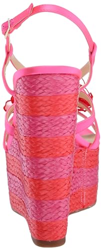 Jessica Simpson Womens JS-VISELA Floral Print Platform Sandals3