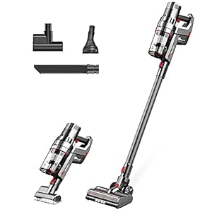 Proscenic P11, Akku Staubsauger, silbern, 460 W, 78 Dezibel