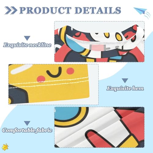 Star Pattern Black Boy Bathing Suit Sun Protection Work Out Clothes Swimwear Beach Tops 3T3