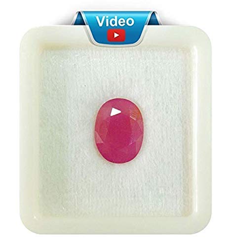 jagdamba gems 8.25 Ratti 7.75 Carat Ruby/Manik Lab Certified Natural Ruby Gemstone AA+Quality-picture-33